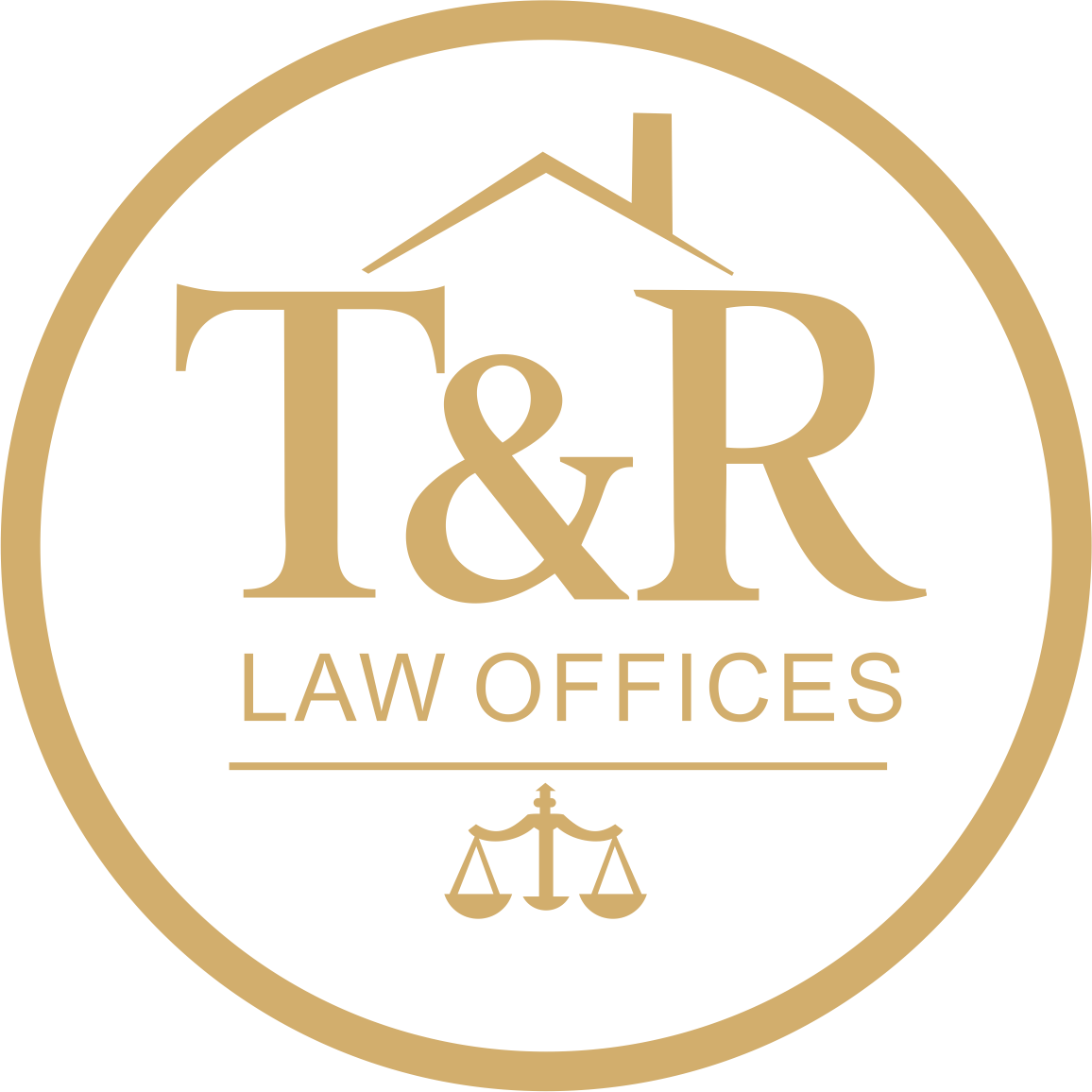 t and r logo